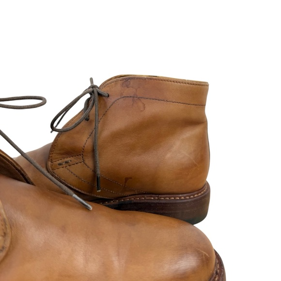 FRYE Murray Chukka Boots Cognac Brown Sz 9 - Picture 8 of 10